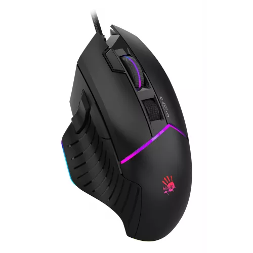 Мышь A4Tech Bloody W95 Max черный оптическая 12000dpi USB 10but (W95 MAX STONE BLACK)