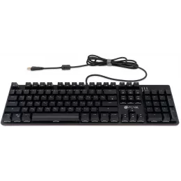 Клавиатура Оклик 990 G2 механическая черный USB Multimedia for gamer LED (1875240) кабель 1.8м