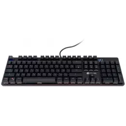 Клавиатура Оклик 990 G2 механическая черный USB Multimedia for gamer LED (1875240) кабель 1.8м