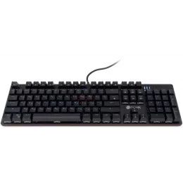 Клавиатура Оклик 990 G2 механическая черный USB Multimedia for gamer LED (1875240) кабель 1.8м