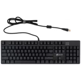 Клавиатура Оклик 990 G2 механическая черный USB Multimedia for gamer LED (1875240) кабель 1.8м