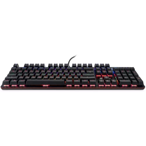 Клавиатура Оклик 990 G2 механическая черный USB Multimedia for gamer LED (1875240) кабель 1.8м