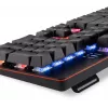 Клавиатура Оклик 990 G2 механическая черный USB Multimedia for gamer LED (1875240) кабель 1.8м