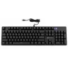 Клавиатура Оклик 990 G2 механическая черный USB Multimedia for gamer LED (1875240) кабель 1.8м