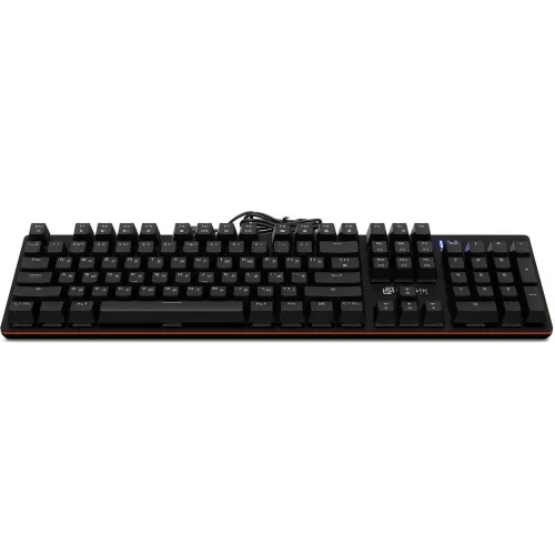 Клавиатура Оклик 990 G2 механическая черный USB Multimedia for gamer LED (1875240) кабель 1.8м