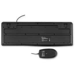 Клавиатура + мышь Оклик S650 клав:черный мышь:черный USB Multimedia (1875246)