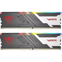 Память DDR5 2x16Gb 6800MHz Patriot PVVR532G680C34K Viper Venom RGB RTL Gaming PC5-54400 CL34 DIMM 288-pin 1.4В kit с радиатором Ret