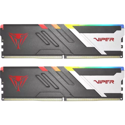 Память DDR5 2x16Gb 6800MHz Patriot PVVR532G680C34K Viper Venom RGB RTL Gaming PC5-54400 CL34 DIMM 288-pin 1.4В kit с радиатором Ret