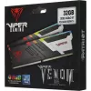 Память DDR5 2x16Gb 6800MHz Patriot PVVR532G680C34K Viper Venom RGB RTL Gaming PC5-54400 CL34 DIMM 288-pin 1.4В kit с радиатором Ret