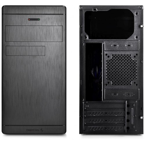 Корпус Deepcool Wave V2 черный без БП mATX 2x120mm 1xUSB2.0 1xUSB3.0 audio