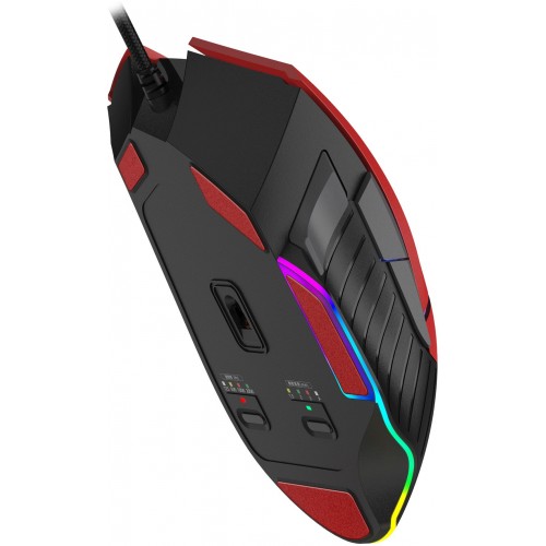 Мышь A4Tech Bloody W95 Max Sports красный/черный оптическая 12000dpi USB 10but (W95 MAX SPORTS RED)