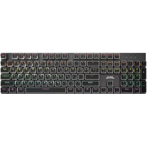 Клавиатура GMNG GG-KB815X механическая черный/серебристый USB Multimedia for gamer LED (1913914) кабель 1.8м