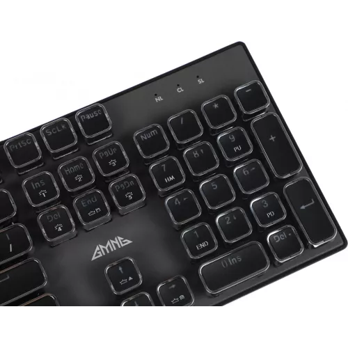 Клавиатура GMNG GG-KB815X механическая черный/серебристый USB Multimedia for gamer LED (1913914) кабель 1.8м