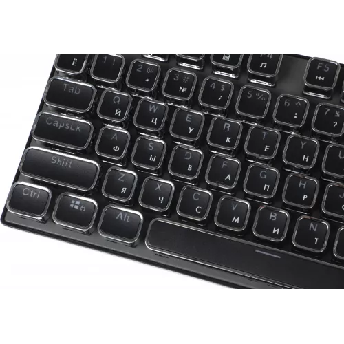 Клавиатура GMNG GG-KB815X механическая черный/серебристый USB Multimedia for gamer LED (1913914) кабель 1.8м