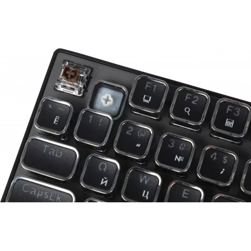 Клавиатура GMNG GG-KB815X механическая черный/серебристый USB Multimedia for gamer LED (1913914) кабель 1.8м