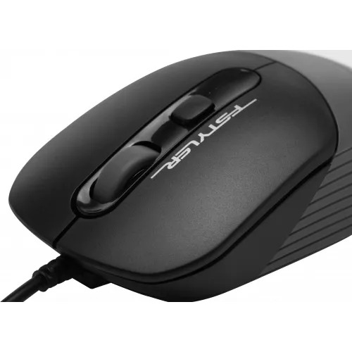 Клавиатура + мышь A4Tech Fstyler F1110 клав:черный/серый мышь:черный/серый USB Multimedia (F1110 GREY)