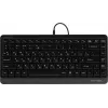 Клавиатура + мышь A4Tech Fstyler F1110 клав:черный/серый мышь:черный/серый USB Multimedia (F1110 GREY)