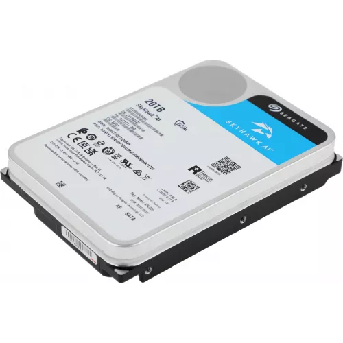 Жесткий диск Seagate SATA-III 20TB ST20000VE002 Surveillance SkyHawkAI 512E (7200rpm) 256Mb 3.5"