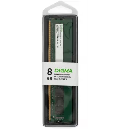 Память DDR4 8Gb 3200MHz Digma DGMAD43200008D RTL PC4-25600 CL22 DIMM 288-pin 1.2В dual rank Ret