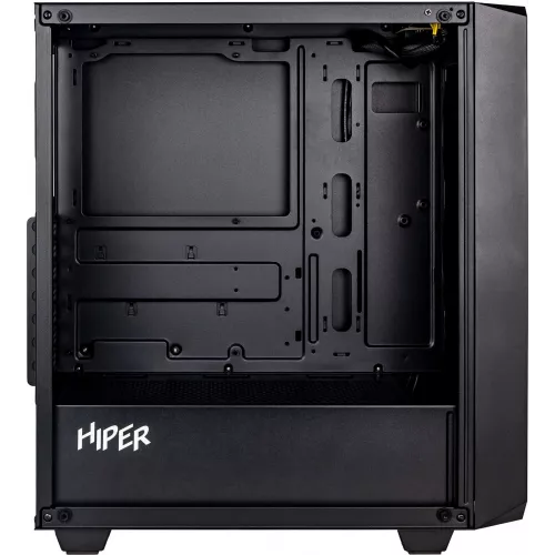 Корпус Hiper BH34-1 черный без БП ATX 5x120mm 2x140mm 2x200mm 1xUSB3.0 audio bott PSU