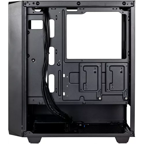 Корпус Hiper BH34-1 черный без БП ATX 5x120mm 2x140mm 2x200mm 1xUSB3.0 audio bott PSU