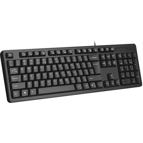 Клавиатура A4Tech KKS-3 черный USB кабель 1.5м