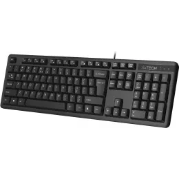 Клавиатура A4Tech KKS-3 черный USB кабель 1.5м