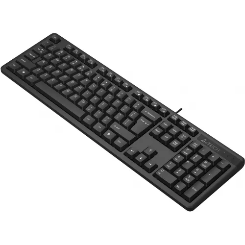 Клавиатура A4Tech KKS-3 черный USB кабель 1.5м
