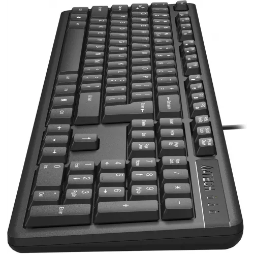 Клавиатура A4Tech KKS-3 черный USB кабель 1.5м