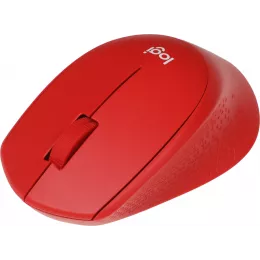 Мышь Logitech M280 красный оптическая 1000dpi беспров. USB 2but (910-004308)