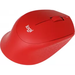 Мышь Logitech M280 красный оптическая 1000dpi беспров. USB 2but (910-004308)