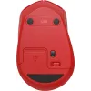 Мышь Logitech M280 красный оптическая 1000dpi беспров. USB 2but (910-004308)
