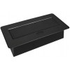 Сетевой разветвитель Premier PX/BL-HOR-2R-2USB-BLK 1.8м (2 розетки) черный (коробка)