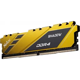 Память DDR4 8GB 3200MHz Netac NTSDD4P32SP-08Y Shadow RTL Gaming PC4-25600 CL16 DIMM 288-pin 1.35В с радиатором Ret