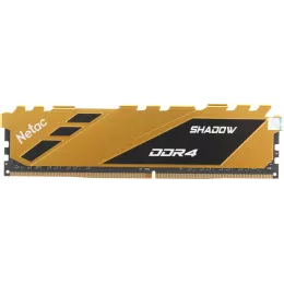 Память DDR4 8GB 3200MHz Netac NTSDD4P32SP-08Y Shadow RTL Gaming PC4-25600 CL16 DIMM 288-pin 1.35В с радиатором Ret