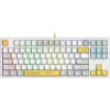 Клавиатура A4Tech S87 Energy механическая белый USB for gamer LED (S87 USB ENERGY WHITE) кабель 1.8м