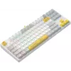 Клавиатура A4Tech S87 Energy механическая белый USB for gamer LED (S87 USB ENERGY WHITE) кабель 1.8м