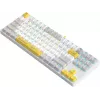 Клавиатура A4Tech S87 Energy механическая белый USB for gamer LED (S87 USB ENERGY WHITE) кабель 1.8м