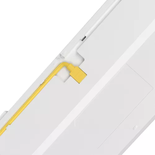 Клавиатура A4Tech S87 Energy механическая белый USB for gamer LED (S87 USB ENERGY WHITE) кабель 1.8м