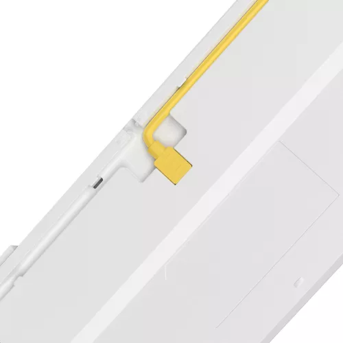 Клавиатура A4Tech S87 Energy механическая белый USB for gamer LED (S87 USB ENERGY WHITE) кабель 1.8м