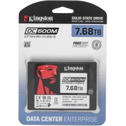 Накопитель SSD Kingston SATA-III 7.68TB SEDC600M/7680G DC600M 2.5" 1 DWPD