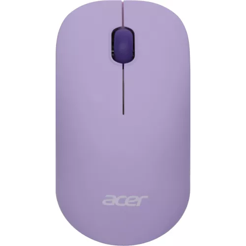 Мышь Acer OMR205 фиолетовый оптическая 1200dpi беспров. USB для ноутбука 3but (ZL.MCEEE.02K)