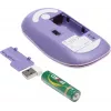 Мышь Acer OMR205 фиолетовый оптическая 1200dpi беспров. USB для ноутбука 3but (ZL.MCEEE.02K)