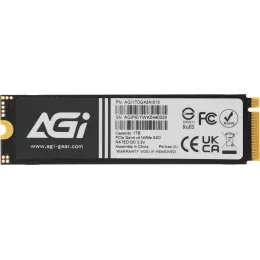 Накопитель SSD AGi PCIe 4.0 x4 1TB AGI1T0G43AI818-CB M.2 2280