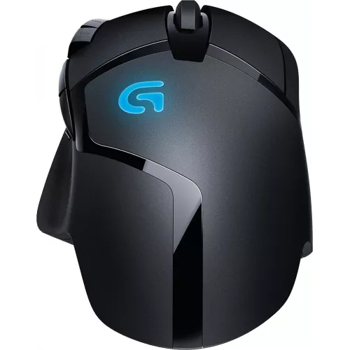 Мышь Logitech Hyperion Fury G402 черный оптическая 4000dpi USB 7but (910-004070)