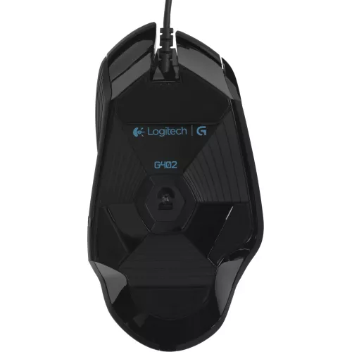 Мышь Logitech Hyperion Fury G402 черный оптическая 4000dpi USB 7but (910-004070)