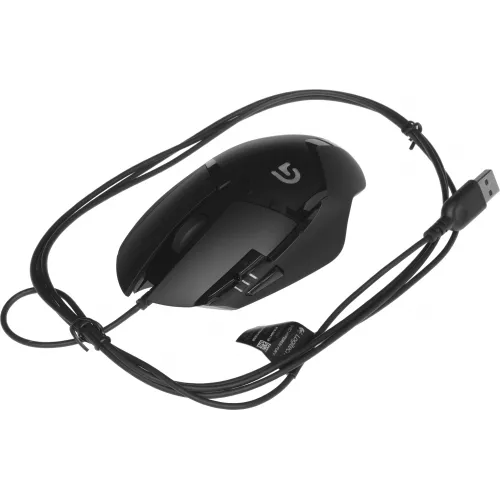 Мышь Logitech Hyperion Fury G402 черный оптическая 4000dpi USB 7but (910-004070)