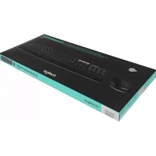 Клавиатура + мышь Logitech MK850 клав:черный мышь:черный USB беспроводная slim Multimedia (920-008226)
