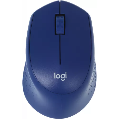 Мышь Logitech M330 Silent Plus синий оптическая 1000dpi silent беспров. USB 2but (910-004925)