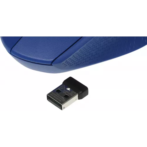 Мышь Logitech M330 Silent Plus синий оптическая 1000dpi silent беспров. USB 2but (910-004925)